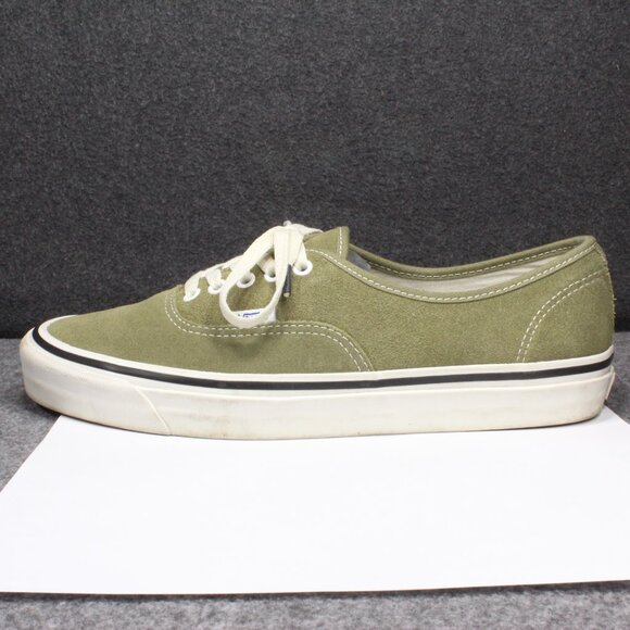 Vans Authentic 44 Dx Anaheim Factory 721278 Olive OG Suede, Mens Size 12 - Picture 6 of 12